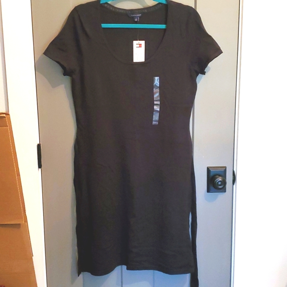 NEW Tommy Hilfiger " Little Black Sexy Dress" sz L NEW WITH TAGS.